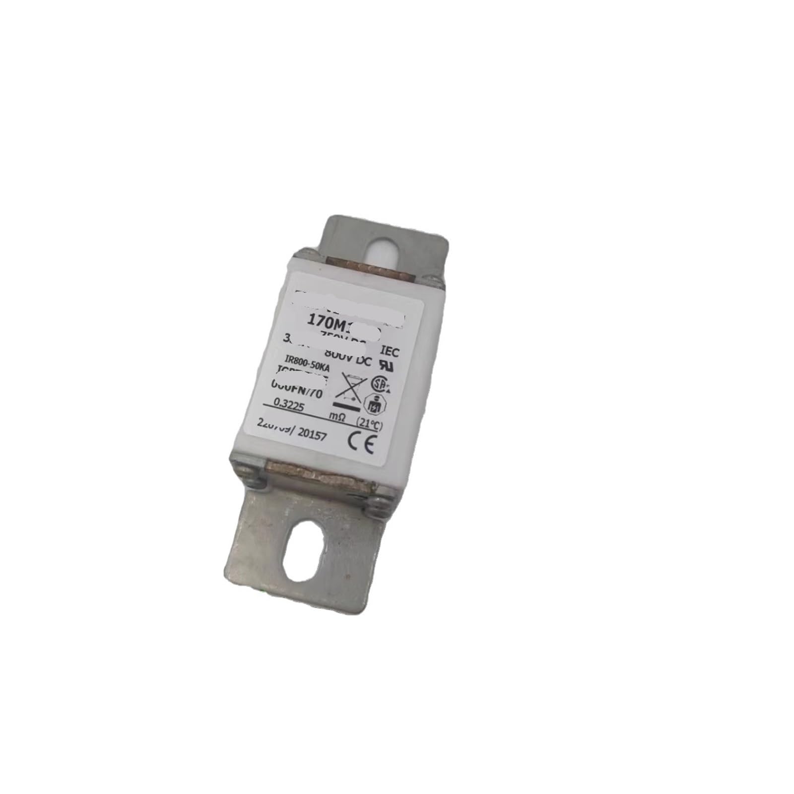 Fuse 170M1742 à action ultra-rapide 350A pour la sécurité des circuits DC