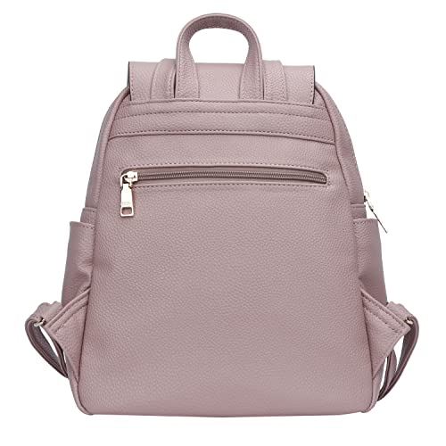 KKXIU Quilted Trendy Leather Backpack Purse for Women Teen Girls Ladies Shoulder Travel Daypacks Bags - Image 5