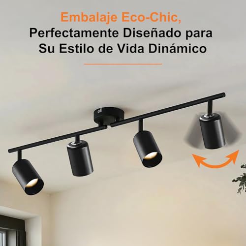 La mejor comparación de Sistemas de iluminación en rieles, barras y cables , tabla con los diez mejores. 18 Imagen adicional