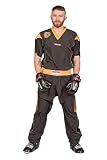 TOP TEN Kickboxuniform „Star Edition“ für Kinder - Gr. 130 = 130 cm, schwarz-Gold