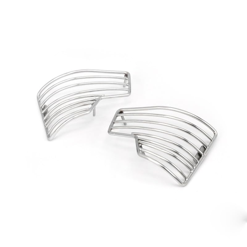 TOUCAN RC HOBBY Lesu Front Light Cover for RC 1/14 Scale 3348 Tipper 3363 Truck,Compatible With Tamiya Hobby