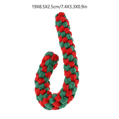 Brinquedo para cães de estimação - 2 peças de brinquedo molar para cães de mastigar corda de algodão