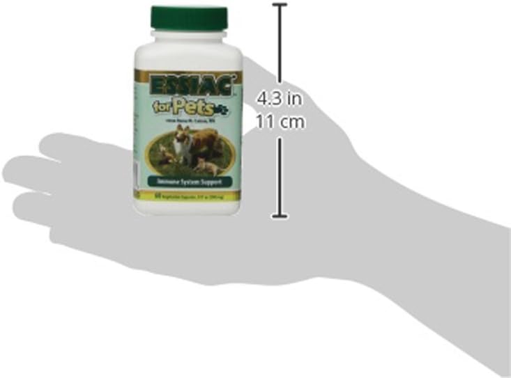Essiac International Herbal Supplement for Pets, 60 Capsules