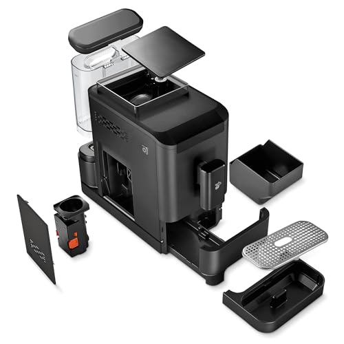 Tchibo Kaffeevollautomat Esperto2 Caffè mit 2-Tassen-Funktion für Caffè Crema und Espresso, Granite Black - INKLUSIVE Kaffeeprobierset GRATIS – Bild 4