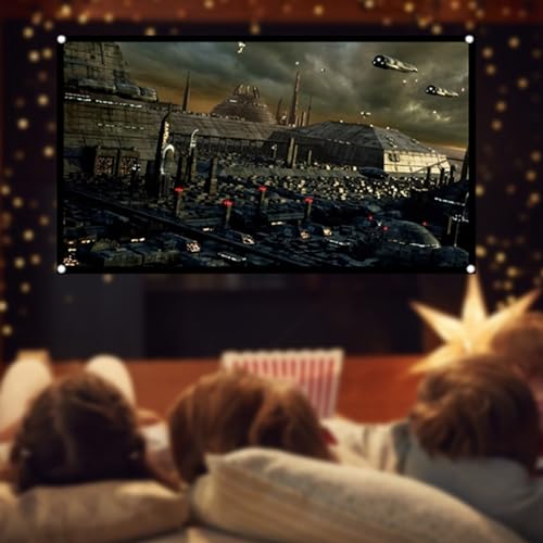 Pantalla de proyección plegable 60 pulgadas 16:9 miniatura 3