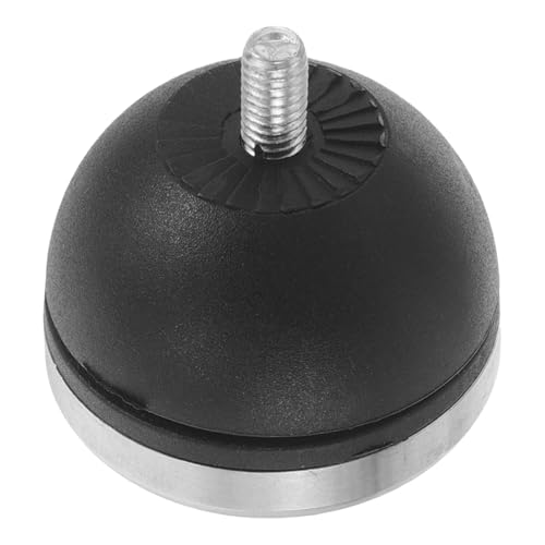VERDANVERSE Punta Giratoria Metálica M8 para Bastón de Ciego, Accesorio Bola Rodante, Compatible Bastones Telescópicos, Mejora Estabilidad y Movilidad en Interiores y Exteriores