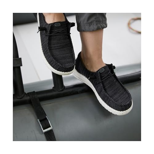 Image of HEYDUDE Women's Wendy Stretch Sox Slip On Loafer | Lightweight Stretch Mesh Easy On | Elastic Laces, Sock Like Fit