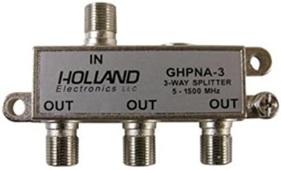 Splitter IPTV RF Broadband 3-Way HomePNA Tested & Certified for applications on U-Verse Networks