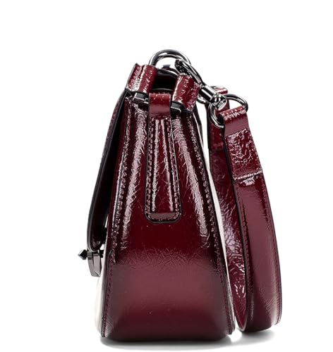 Hispanitas Para Mujer. BI254150 Bolso Rocket Burdeos (Osfa), Casual, Poliuretano - 4