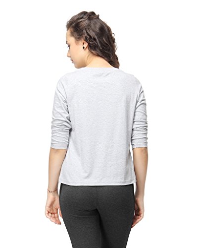 Image of PINACOLADA Women Round Neck Quarter Sleeve T-Shirts