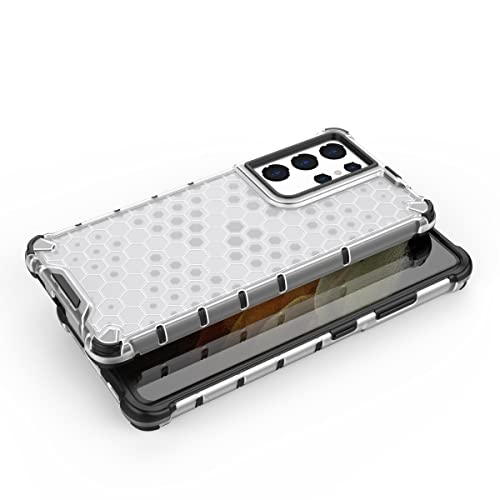 Image of Glasgow Back Case Cover Designed for Samsung Galaxy S21 Ultra 5G - Transparent