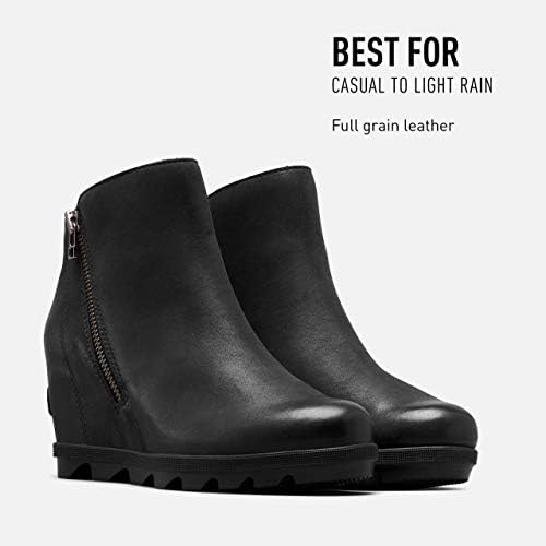 Sorel Womens Joan Of Arctic Wedge II Waterproof Winter Wedge Heel Boots - Black - 11 | Image 1