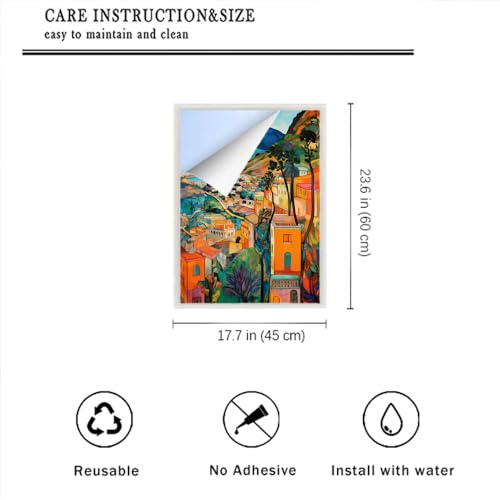 Vinilo Decorativo Para Ventana 17.7x23.6 Pulgadas miniatura 2