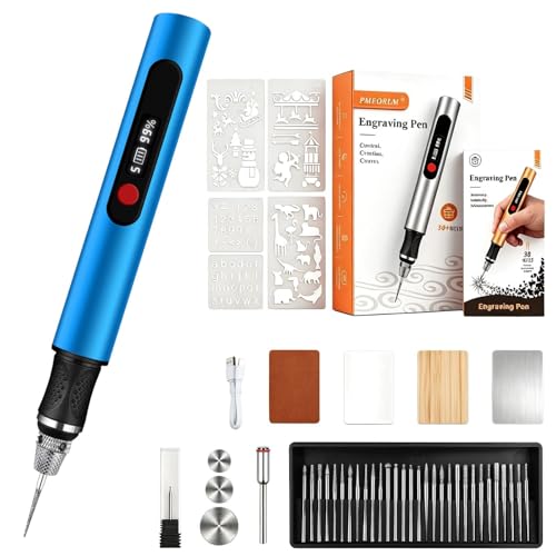 vueowcue Cordless Engraving Pen LCD