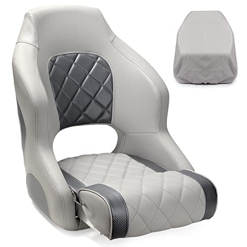 Premium Captains Bucket Boat Seat with Cover