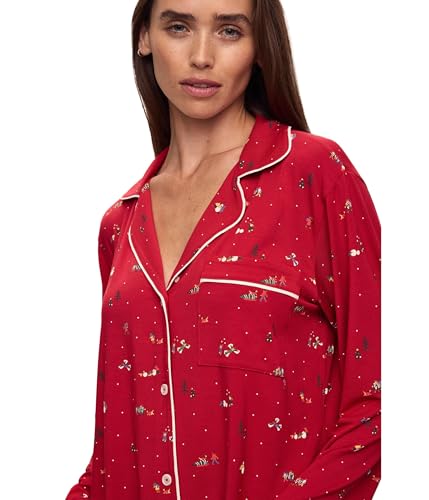 Image of Eberjey Women's Gisele Printed Long PJ Set