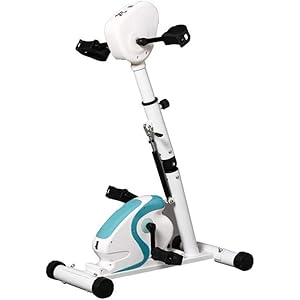 Home Elektrische revalidatie-hometrainer, pedaaltrainer Elektrische revalidatiemachine Revalidatietrainingsapparatuur met LCD-scherm, voor ouderen/gehandicapten