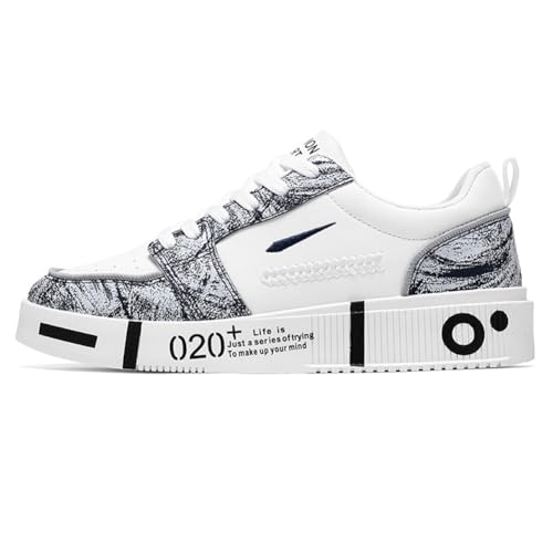 YAXE Men's Sneakers Comfortable Breathable Lightweight Fashion Casual Walking Shoes2