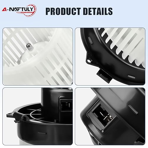 Image of HVAC Heater Blower Motor Fan for Nissan Versa 2012-2018, Replace 700285 | for Nissan Versa 2012-2018, Versa Note 2014 2015 2016 2017 2018, Front AC Blower Motor with Fan Replacement OEM 27226-3AN0A