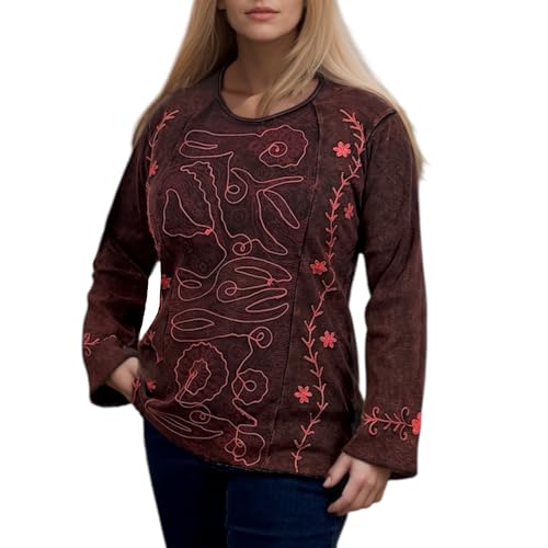 Agan Traders 2025 Fall Boho Rib Knit Cotton...