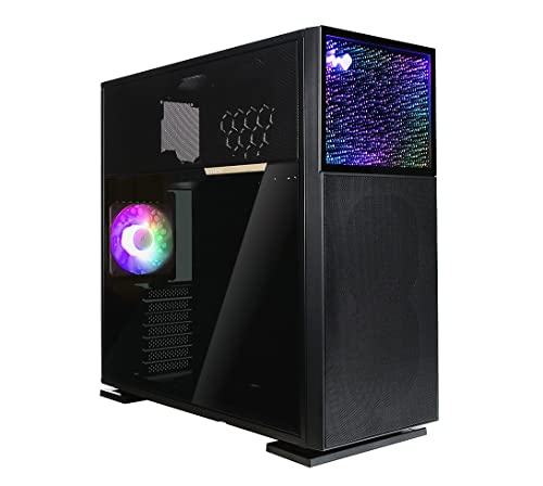 in Win N515 Black Nebula Design Front Panel Mid Tower
