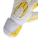 HO Soccer Guerrero Aqua Negative Junior Goalkeeper Gloves Size 5 White/Yellow