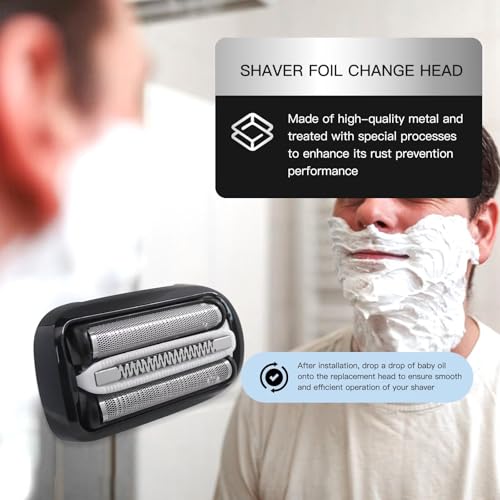 Life Girl Star 64B Series Electric Shaver Replacement Head for B*raun series 6 foil shaver 6075cc 6020s 6040cs 6072cc 6075cc 6090cc