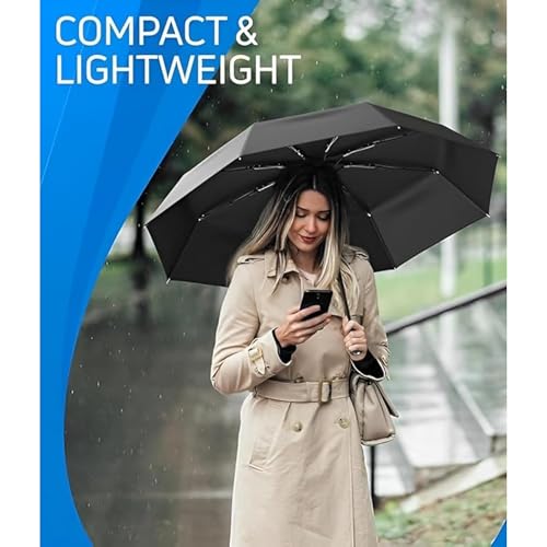 Image of SHOPPOFOBIX Umbrella, Umbrellas for Women, Umberallas for Rain Big Size Men, Umbrellas for Wind and Rain, Windproof Umberallas Large for Man, Women, Kids, Girls, Boys -8 FIBERGLASS RIBS