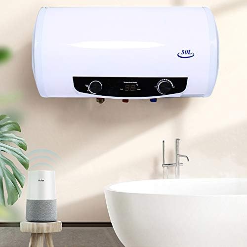 Electric Hot Water Heater Large Water Tank Faucet Quick Heating Tap Shower Water Heater IPX4 Water-Proof Level 110V 2000W for Bathroom Kitchen Use (13Gallon/50L) …