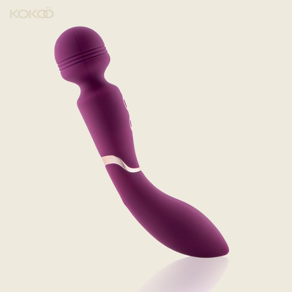 Kokoö Vibratore Vaginale con Testina Terapeutica Dimmi | 3 Velocità e 7 Modalità di Vibrazione | Silicone morbido, Motore Potente e Silenzioso | Ricaricabile tramite USB e Impermeabile (Fucsia)