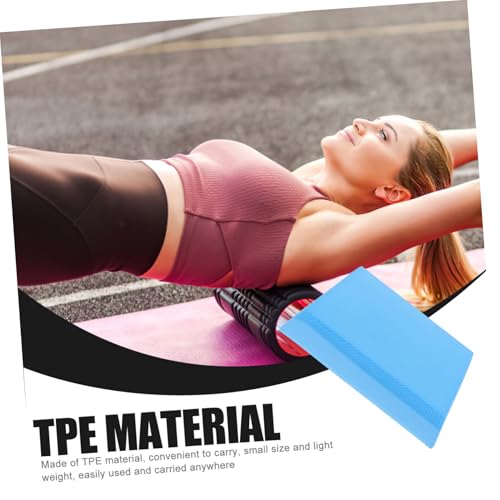 Tapis d'équilibre gym yoga bleu coussin stabilité TPE - 6