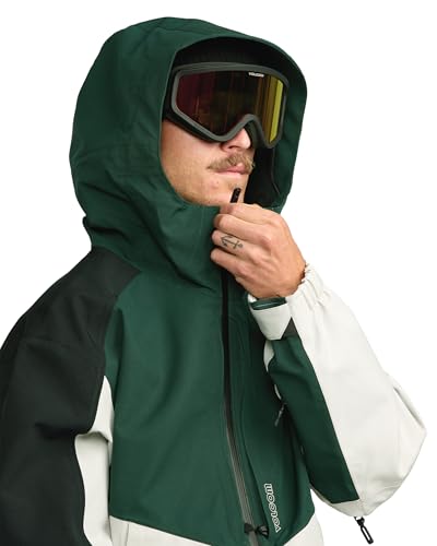 Image of Volcom Men's Brighton Pullover Anarok Hooded Snowboard Jacket
