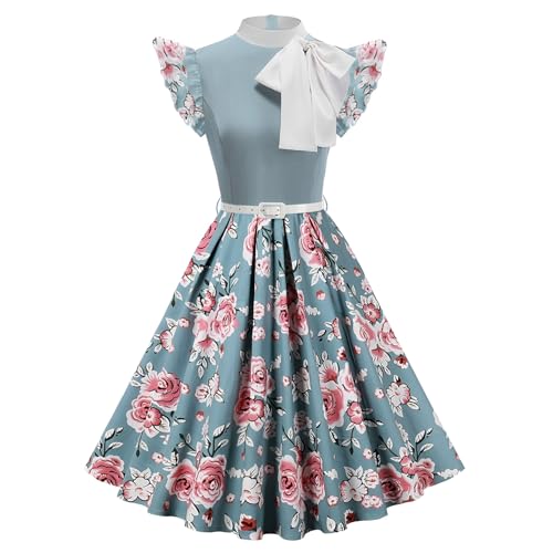 Robe de cocktail vintage pour mariages et soirées d'été élégantes