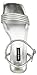 Nine West Women's Bernise3 Heeled Sandal, Silver 040, 9.5