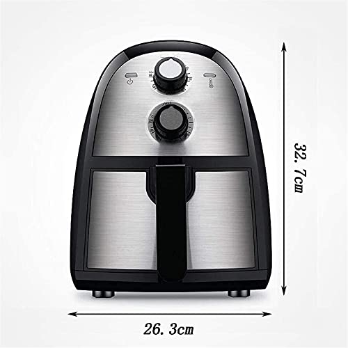 Yxxc Gesunde Luftfritteuse in Familiengröße 3,5L Luftfritteuse Doppelknopfsteuerung Gesunder fettarmer Ofen Ölfreies… – Bild 3