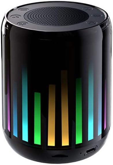 Speaker with High Volume Home Colorful Ambient Light Outdoor Mini Speaker Subwoofer