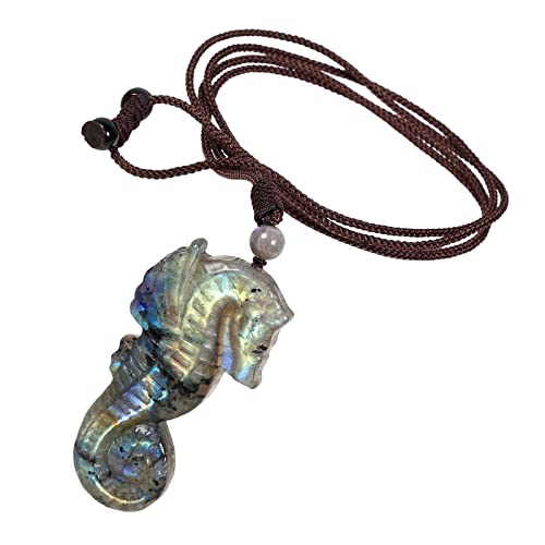 Collier pendentif labradorite, amulette porte-bonheur pour vos séances de yoga et de méditation reiki