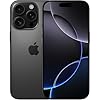 Apple iPhone 16 Pro, versión estadounidense, 128 GB, titanio negro – desbloqueado (renovado)