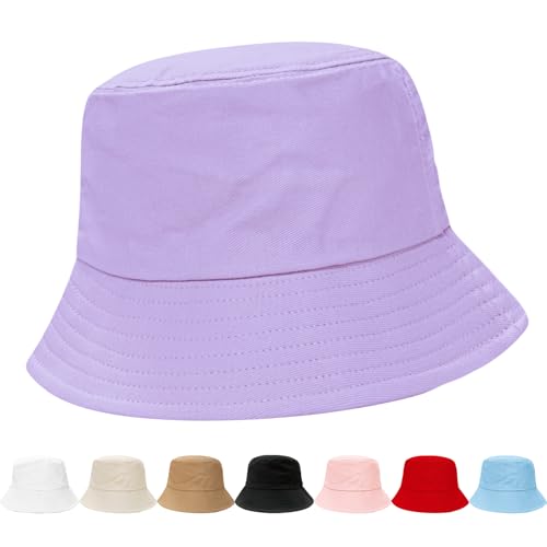 Image of NPQQUAN Bucket Hats for Men Women Packable Foldable Sun Hats for Women Beach Travel Cap