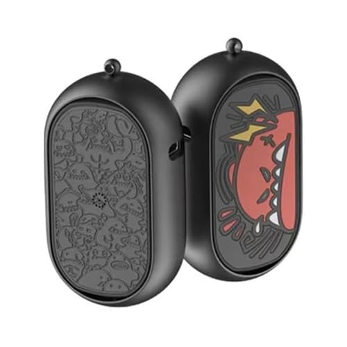 ELECTROPRIME Compatiable for D Monster D01 ANC Active Noise Reduction Wireless Bluetooth Gaming Earphone(Black)