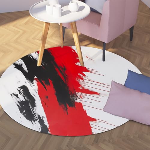 Tapis rond antidérapant pour protéger le sol du bureau sans glisser