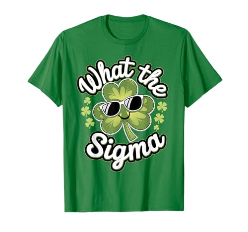 What the Sigma Ohio Skibidi Rizz Gen Alpha St. Patrick's Day Maglietta