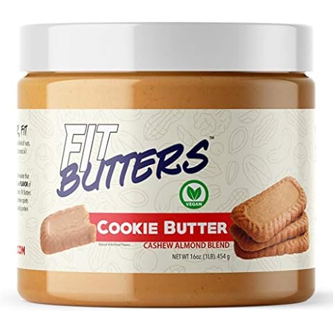 Fit Butters Cookie Butter Cashew & Almond, 454 g Cover