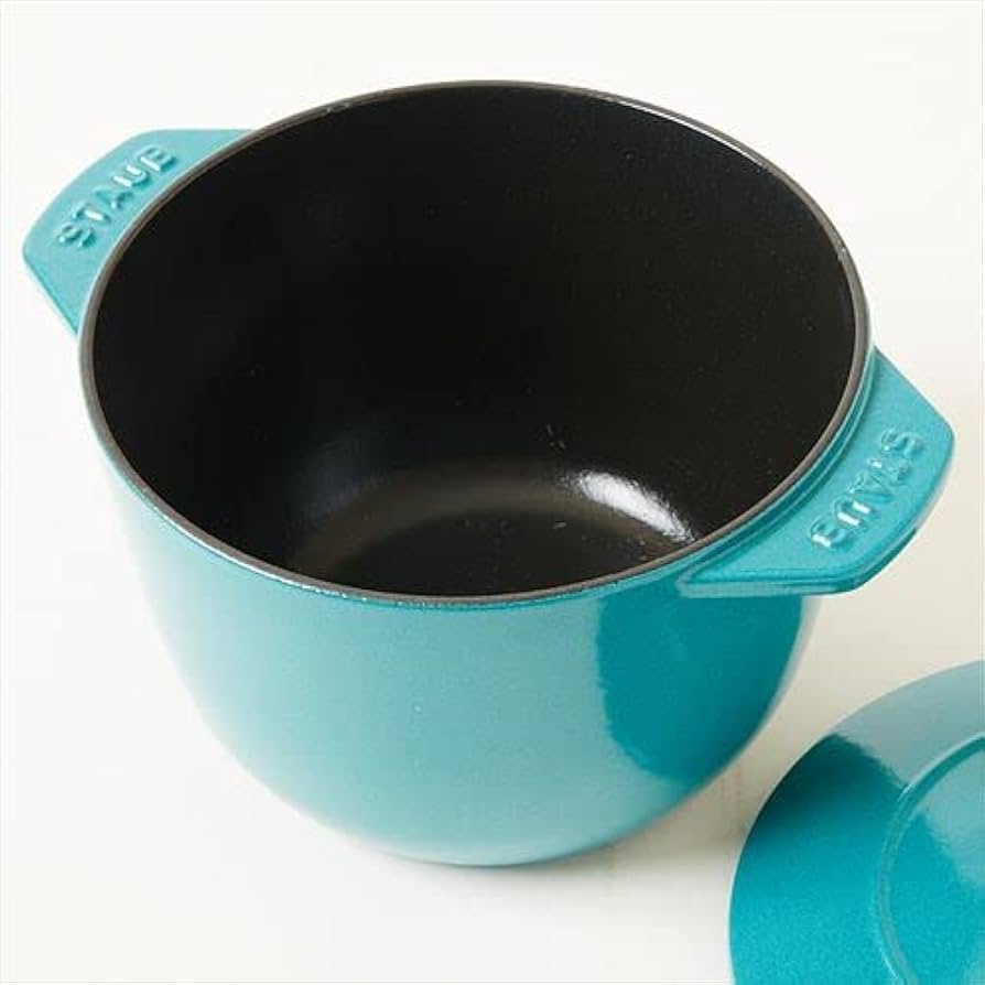 飯旨⭐️【希少】ストウブ　ココットご飯M ミント staub ごはんココットM ミント