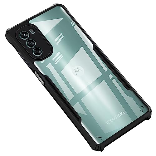 Image of Zapcase Back Case Cover for Motorola Moto G62 5G | Compatible for Motorola Moto G62 5G Back Case Cover | Clear Case for with Camera Protection | (TPU + PC | Matte Black)