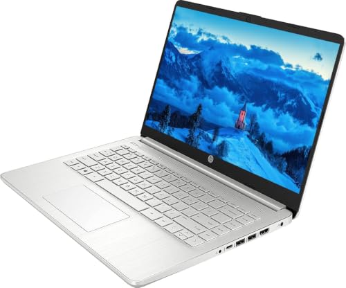 Image of HP Premium 14'' HD IPS Laptop, Intel 11th Gen i3 Processor Up to 4.10GHz, 4GB Memory, 128GB SSD, Ultra-Fast WiFi, HDMI, Windows 11, Dale Silver, Renewed