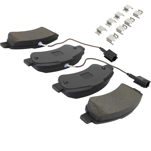 Image of QUALITY-BUILT Rear Semi-Metallic Brake Pads, Premium 1001-1490AM, Compatible with 2014-2021 Ram (ProMaster 1500,ProMaster 2500,ProMaster 3500)