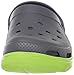 Crocs Women's Duet Sport Clog, Graphite/Volt Green, 10