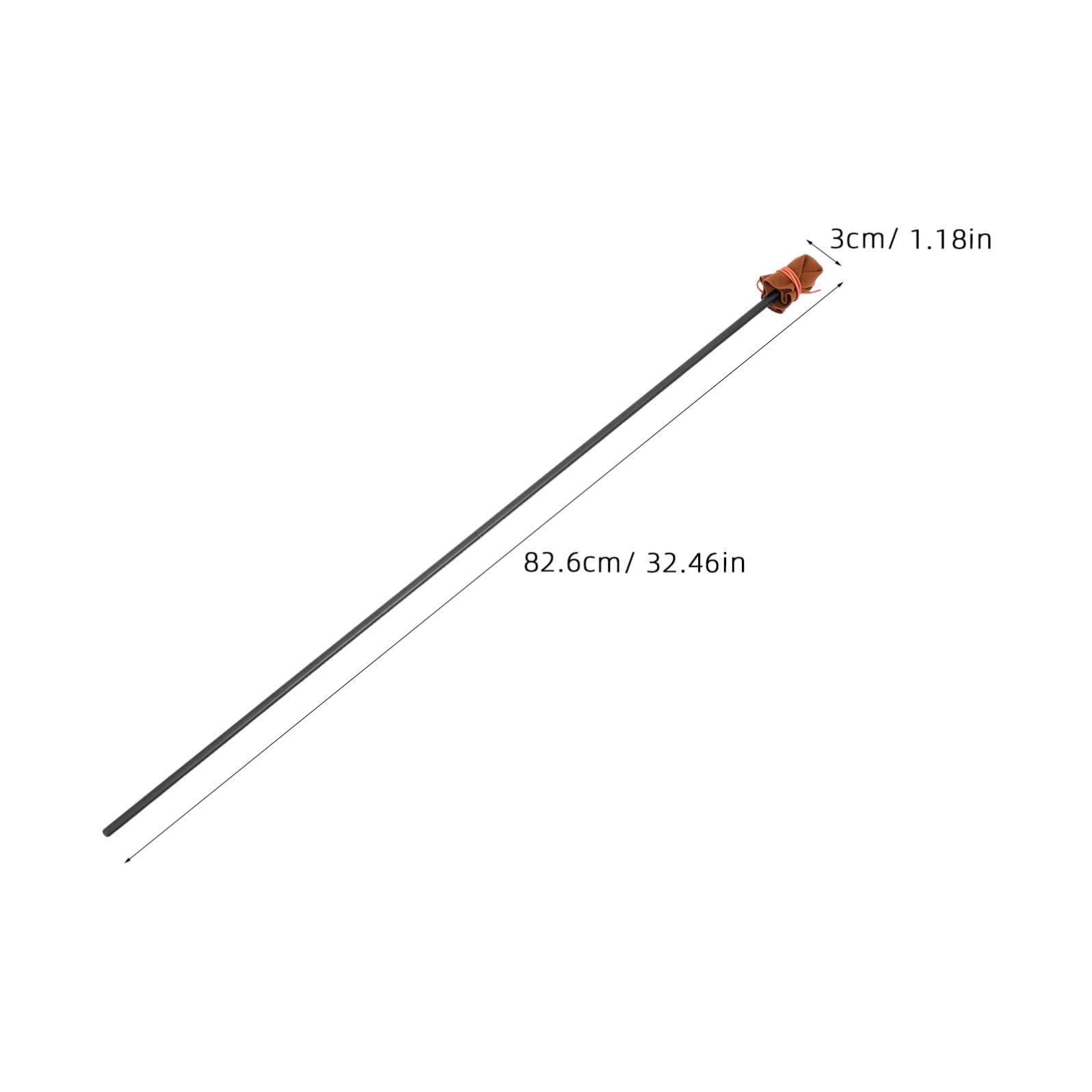 Bâton Stabilisateur de Main en Bois et Métal pour Peinture, Maintien de Posture Correcte, Outil Classique pour Artistes Professionnels et Amateurs en Dessin et Peinture à L'huile