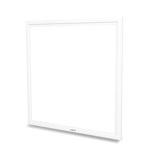 Wipro Garnet 40W 2x2 LED Panel for Home & Office | 2 feet x 2 feet Backlit Panel | Cool White Light (6500K) | Recessed Panel for False-Ceiling | Aluminium Housing for Efficient Performance | Pack of 1